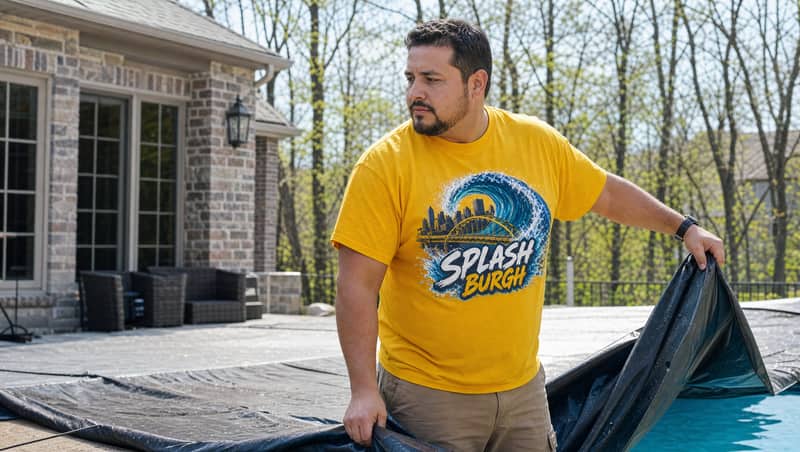 Professional pool opening service